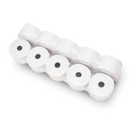 100 ROLLS SHARP ER A-320 330 4100 460 470 44mm 1.75 CASH REGISTER TAPE PAPER ROLL - size: 1-3/4" x 150\' 1-Ply Bond