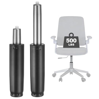 uxcell Office Chair Gas Cylinder, 12.6 Inch Class 4 Gas Cylinder Replacement Universal Hydraulic Pneumatic Lift Piston for Office Gaming Chair Desk Stools, Black - color: Black, size: 12.6 Inch