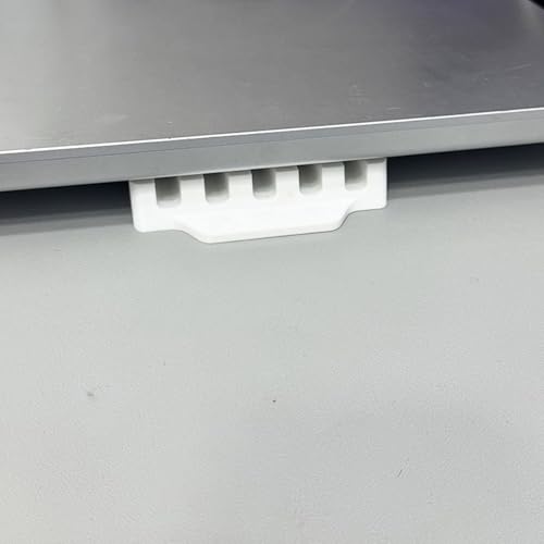Ergonomic Laptop Cooling Stand Ventilation Holes for Enhances Airflows and Comfortable Viewing Height to Reduce Neck Str