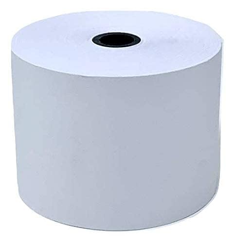 Monroe Systems for Business Single Ply Bond Paper Rolls, Top of the Line, 20 lb. - size: 12 Rolls