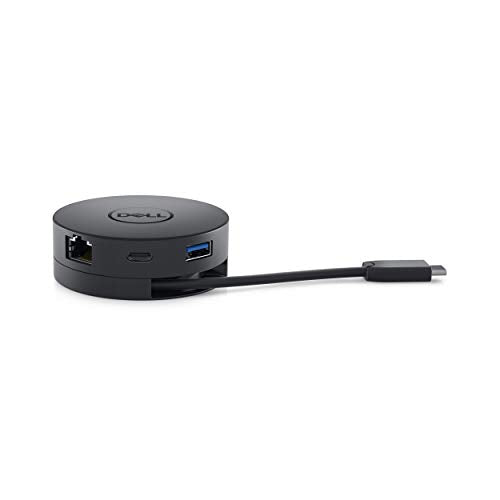 Dell DA300 USB-C Mobile Adapter, Bases & Docking Stations, Black