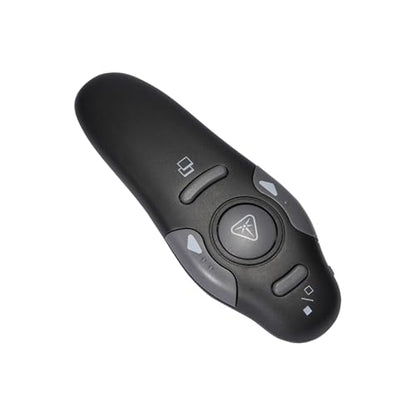 Mingzhe Wireless Presenter Remote 2.4GHz Red Pointer Plug and Play Page Turner for Presentations Laptop Computer Educators Professionals