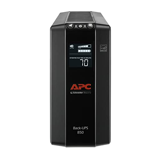 APC Battery Backup Surge Protector, BX850M Backup Battery Power Supply, AVR, Dataline Protection & UPS Battery Backup Surge Protector, BE650G1 Surge Protector