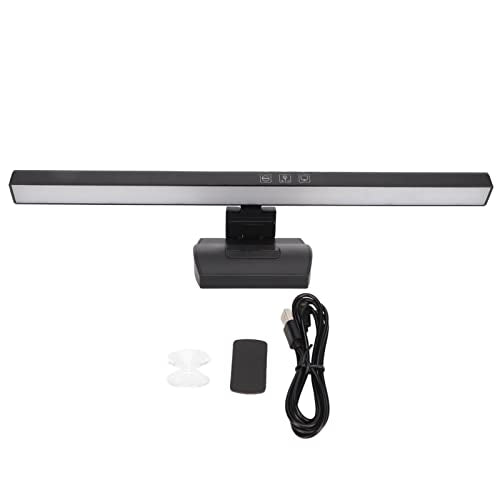 Computer Monitor Light Bar, Wireless USB - C Monitor Lamp with Asymmetric Light Source, 3 Color Temperature Adjustment, Infinitely Dimmable Screen Light Bar for 15–25