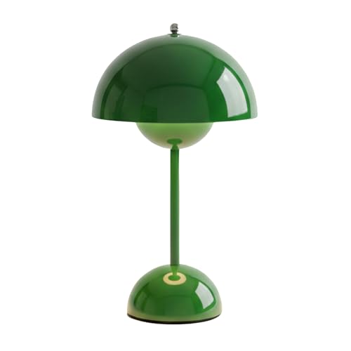 NordGlow Scandinavian LED Desk Lamp – Green, Adjustable Dimmable Table Lamp, Modern Minimalist Design, Energy-Efficient LED, Home & Office Lighting - color: Green