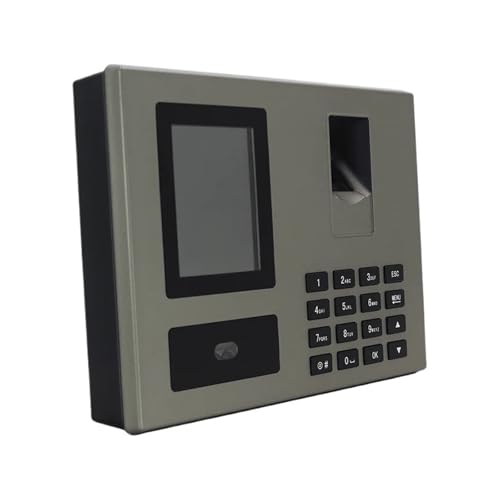 Fingerprint Time Clock, Time Clock,FA03 Attendance Machine Face Fingerprint Password Employee Check-in Device Recognition Apparatus Punch Card Equipment,