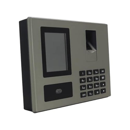 Fingerprint Time Clock, Time Clock,FA03 Attendance Machine Face Fingerprint Password Employee Check-in Device Recognition Apparatus Punch Card Equipment,