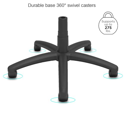 Staples Carder Ergonomic Mesh Task Chair, Lumbar Support, Adjustable, Black - style: 1 Pack