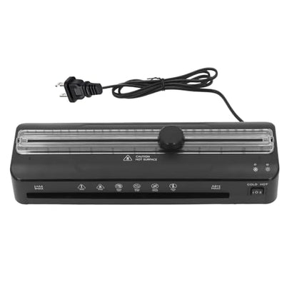 Laminator Machine, A4 Thermal Laminator Machine, Hot and Cold Thermal Laminator, for Doc Posters Photo, Personal Laminating Machine, for Home Office School (Dpofirstu4omsg9vc-12)