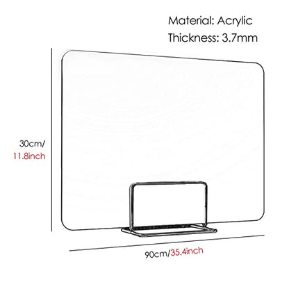 Large Lightweight Student Desk Privacy ShieldsSet of 3 Red Dividers for Teachers Effective Study & Test Focus 30x90cm Classroom Partition Panels - color: Red, size: 30x90cm/11.8x35.4inch