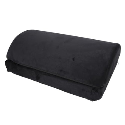 RiToEasysports Foot Rest, Adjustable Height Memory Foam Ergonomic Comfortable Foot Stool for Home Office Workers Remote Employees and Study Spaces