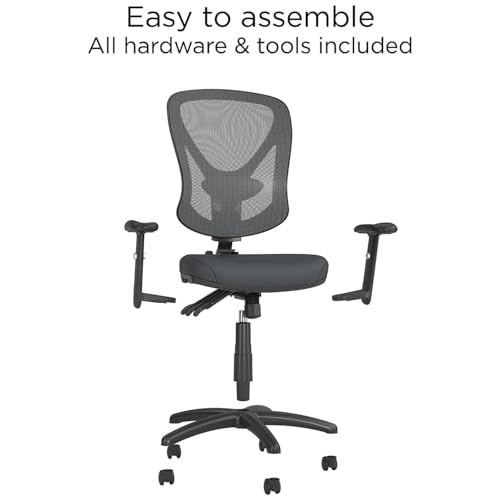 Staples Carder Ergonomic Mesh Task Chair, Lumbar Support, Adjustable, Black - style: 1 Pack