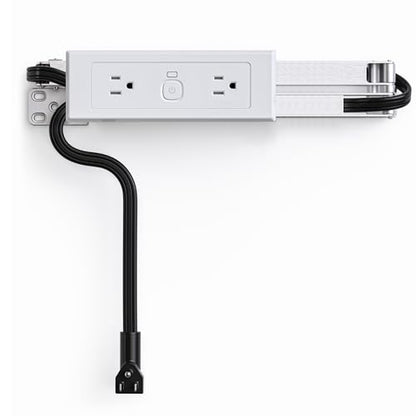 in-Drawer Outlet Kit, 2 AC Outlets, Power Switch with Overload Protection - size: PD20W (2 AC)