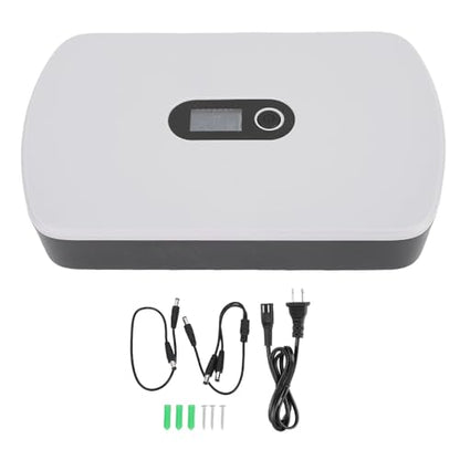 WALFRONT Portable Backup Battery Uninterruptible Power Supply Mini UPS Compact UPS Power Supply 8800mAh Multiple Outputs for Router Modem (US Plug)