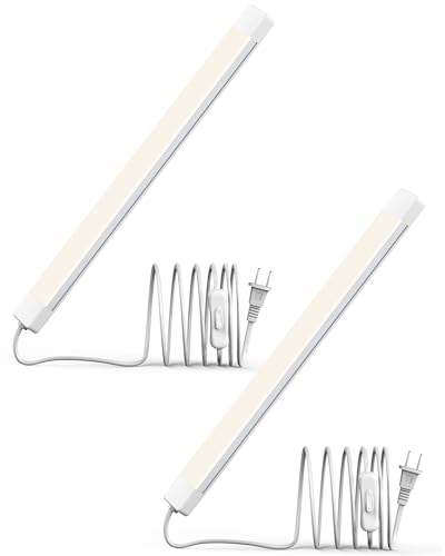 ASOKO 16 Inch Under Counter Light 700LM 4500K Kitchen 2Pack - color: Daylight White, size: 16 Inch 1-Bar 2-Pack