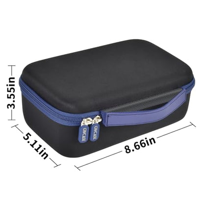 GWCASE Hard Case for Brother P-Touch PTM95 PT90 Handy Label Maker, Black - color: Black