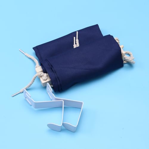Portable Adjustable Canvas Foot Hammock for Office and Outdoors, Foldable and Easy to Carry Desk Foot Rest Hammock Under Desk Footrest for Comfortable Leg Support