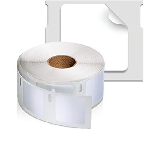 DYMO Authentic LW Multi-Purpose Square Labels, for LabelWriter Printers, Great for Barcodes, 1" x 1", 1 Roll of 750 - size: Square