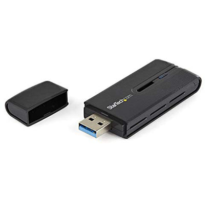 StarTech USB 3.0 AC1200 Dual Band Wireless-AC Network Adapter (USB867WAC22) - size: 867 Mbps, style: AC - USB 3.0