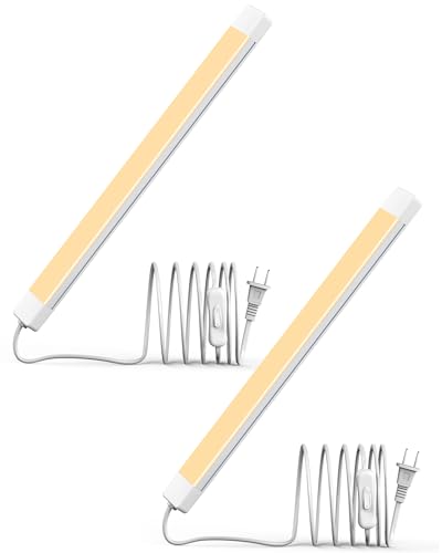 ASOKO 16 Inch Under Counter Light 700LM 2700K Kitchen 2Pack - color: Warm White, size: 16 Inch 1-Bar 2-Pack