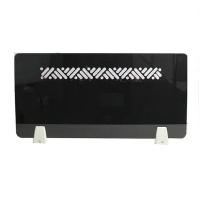 Freestanding Desk Privacy Divider, Sound Proof Dividers Shields for Student Desks and Panels Acrylic Cubicle Wall, Students Office Divider(Black,60X - color: Black, size: 60X30cm