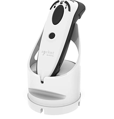 Socket Mobile DuraScan® D740, Universal Barcode Scanner, v20, White & White Chg Dock - color: White, size: DuraScan D750 & Charging Dock
