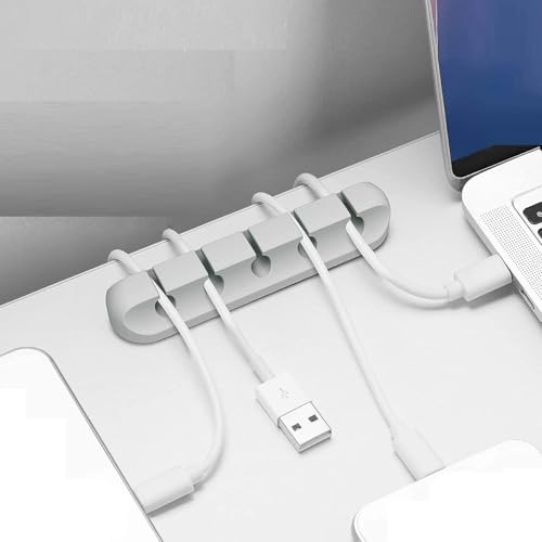 Cord Organizer, 3 Pack Adhesive Charging Cable Clips Holder for Nightstand, Easy Secure Cord Keeper Cable Clips Wire Management for Phone, Home, Office, Desk| Universal Fit - color: Multicolor