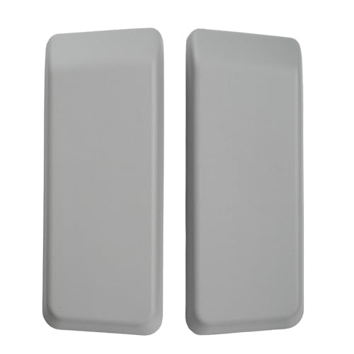 MingYi.office Arm Pads Caps Replacement for Haworth Very Office Chair. Used on Both Height Adjustable and 4D Arms. Sell as Sets with Left and Right Armrest lids. (Grey) - color: Grey
