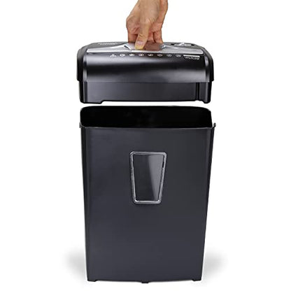 Aurora AU870MA High-Security 8-Sheet Micro-Cut Paper Credit Card Shredder Black - size: 8-Sheet MicroCut