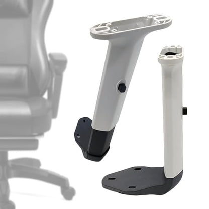 Menolana Height Adjustable Chair Armrest Pair Armrest Replacement,Durable,Liftable Gaming Work Chair Arms Set for Swivel Chair Working, White - color: White