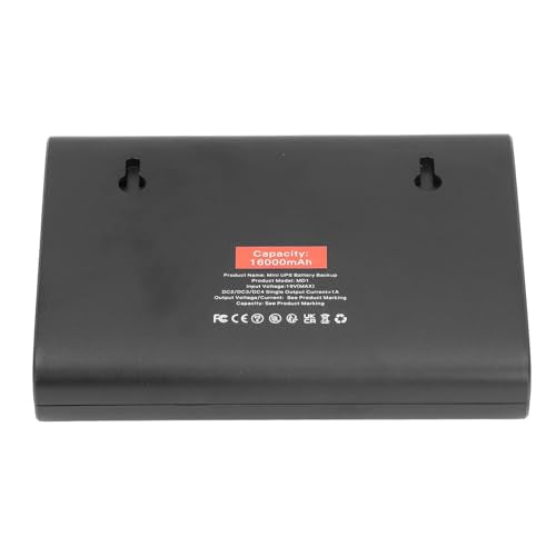 16000mAh 5V 9V 12V Uninterruptible Power Supply UPS Battery Backup for Router Modem (US Plug)