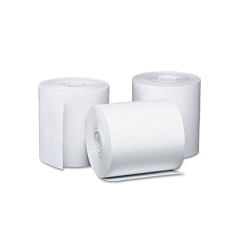 Iconex Direct Thermal Printing Thermal Paper Rolls, 3.13" X 230 Ft, White, 8/Pack