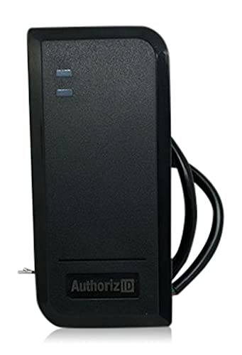 AID-301C Standard 26 Bit 125KHz H10301 Wiegand AuthorizID Mullion Mount Card Reader Scanner Sensor. Compatible with The vast Majority of Access Control Systems.