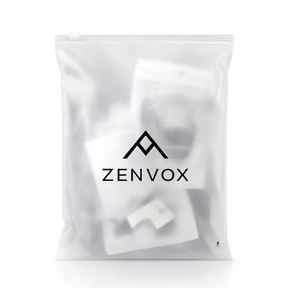 Cable Organizer Kit for Desk – Cable Clips, Cable Sleeves, Cable Ties, Cord Organizer, Wire Management Set – ZENVOX