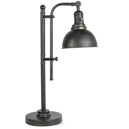 VONLUCE Rustic Desk Lamp, Adjustable Industrial Table Lamp for Home Office - color: Bronze