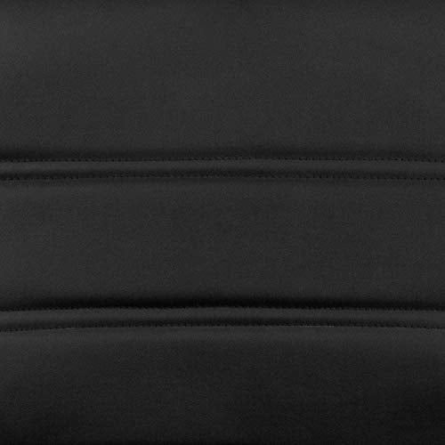 Flash Furniture Mid-Back Black LeatherSoft Executive Swivel Office Chair with Chrome Base and Arms - color: Black Leathersoft/Chrome Frame