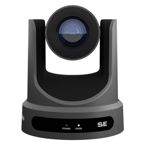 PTZOptics Move SE 20x 1080p Full HD PTZ Auto-Tracking Pan Tilt Zoom Camera | Live Streaming, Video Production