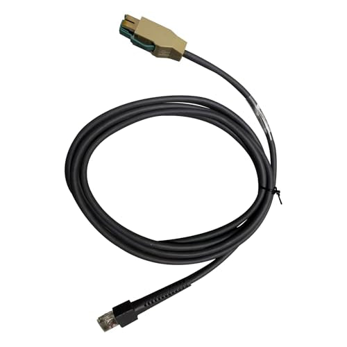 DS4608 USB Cable for Zebra for Symbol DS4608 DS/LI/LS4278 DS6878 DS7708 DS9308 DS9908 Handheld Barcode Scanner - 7ft. Straight Power Plus Connector (CBA-U23-S07ZAR)