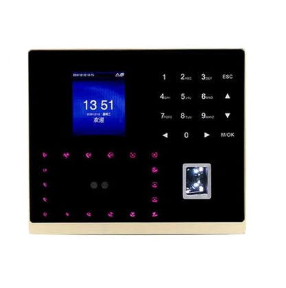 Biometric Face RecognitionTime Attendance System Fingerprint Door Access Control Time Clock for Small Businesses for Offices, Factories, Hotels, Schools and More(Id WiFi adms) - size: Id wifi adms