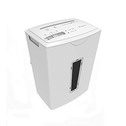 Small Portable Silent High Power Electric Home, CD and Credit Card Office Shredder Cross-Cut Paper and with Security Lock