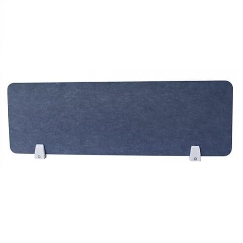 Desk Privacy Screen for Noise Reduction & Visual IsolationEffective Soundproofing Solution Home Office Study Enhances Focus and Productivity - color: Grau, size: 120 x 30 cm