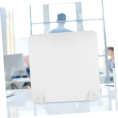 Partition Board for Dining Rooms Isolation Edges Break-Resistant Design for Health Safety - size: 40x40x2cm