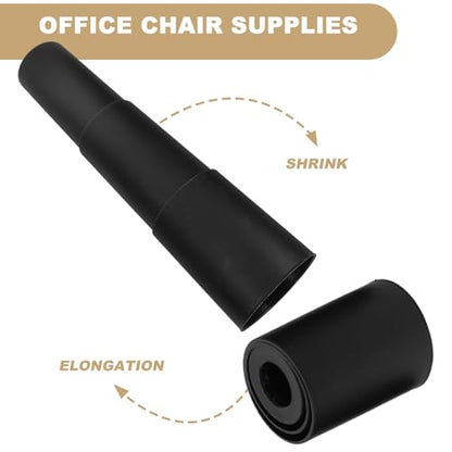 SEWACC 4pcs Office Chair Gas Cylinder Lift Cover Telescoping Dust Sleeve for Office Chairs Reusable and Easy to Clean