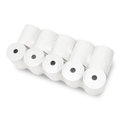CLOVER POS 3-1/8" x 230' THERMAL RECEIPT PAPER BPA FREE - 50 NEW ROLLS - size: 3-1/8" x 230' Thermal