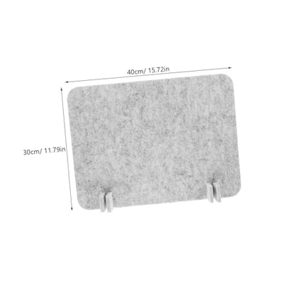 Felt Desk Privacy Screen Freestanding Divider for Office Desks