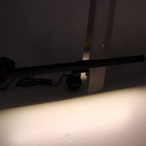 Monitor Light Bar Touch Control 3 Light Modes Dimmable USB Powered LED Computer Monitor Screen Lamp for Office Home with Adjustable Clamp Base and Asymmetric Optics