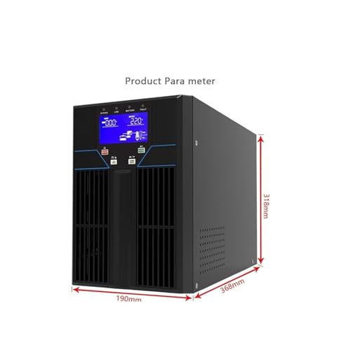 Online UPS 3KVA/2700W Built-in Battery Pure Sine Wave