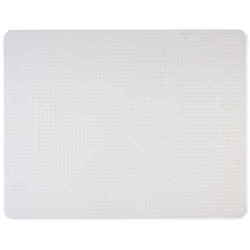 Staples Office Chair Mat, Clear Floor Mats, Flat-Pile Carpets, 60 x 46 Inch, Smooth Glide - size: 46'' x 60'', style: Flat-Pile