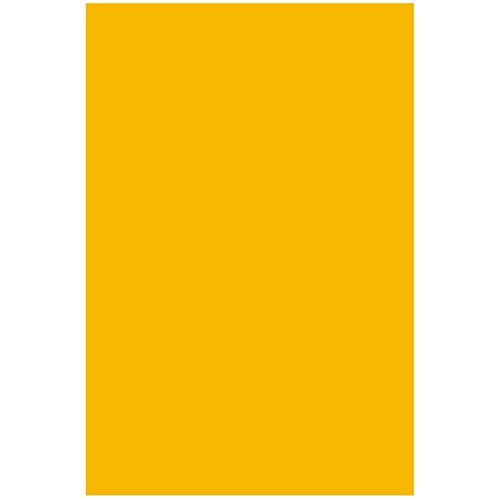 Colonial Cards: 100 Color Cardstock 5" x 8" Index Cards, Gold, Unruled - color: gold