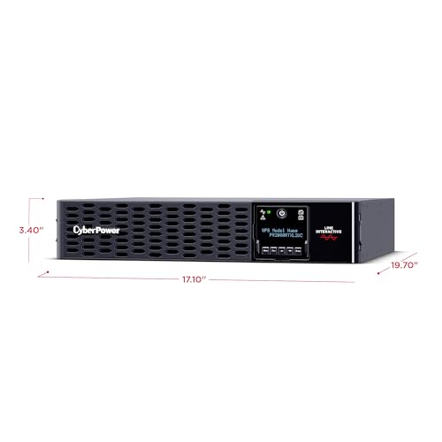 CyberPower PR2200RTXL2UC Smart App Sinewave UPS Battery Backup - size: 2200VA 30A, style: Expandable